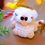 Ангел Лучик бесплатная схема амигуруми