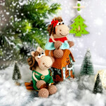 Коняшки-улыбашки бесплатная схема амигуруми